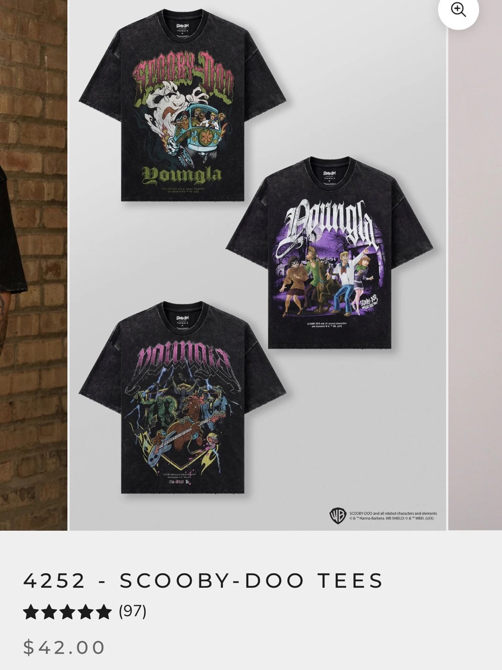 ISO Scooby Doo Youngla Tees